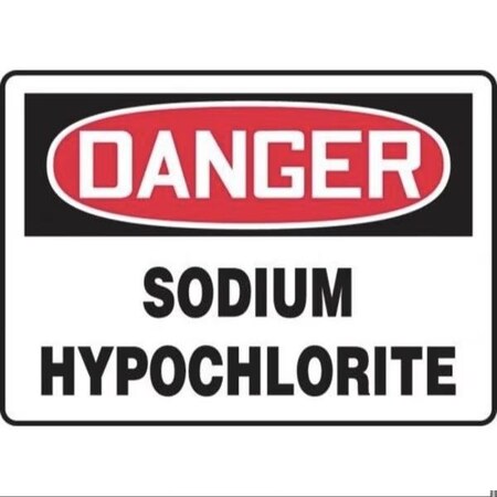 Accuform OSHA DANGER SAFETY SIGN SODIUM MCHG081XL MCHG081XL